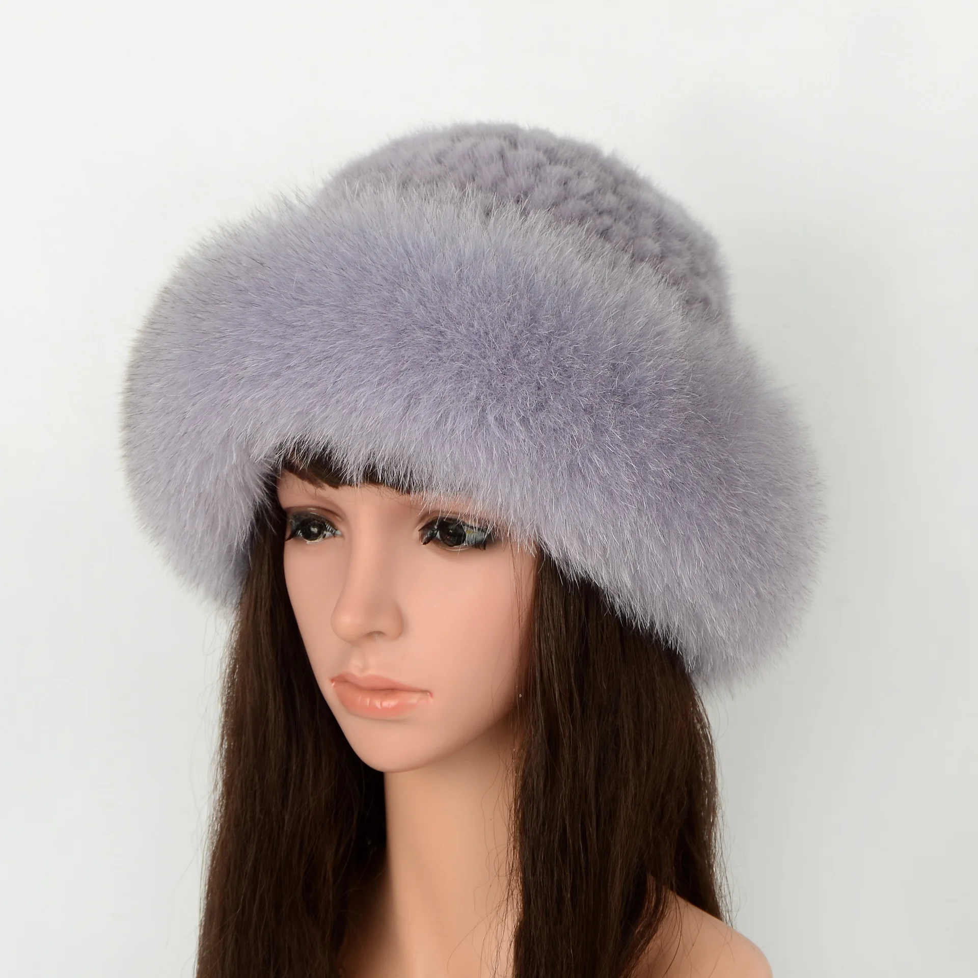 Winter New High-Quality Keep Warm Mink Fur Fox Fur Woven Fur Hat Fur Hat Fox Fur Hat Sun Basin Hat 
Winter New High-Quality Keep Warm Mink Fur Fox Fur Woven Fur Hat Fur Hat Fox Fur Hat Sun Basin Hat