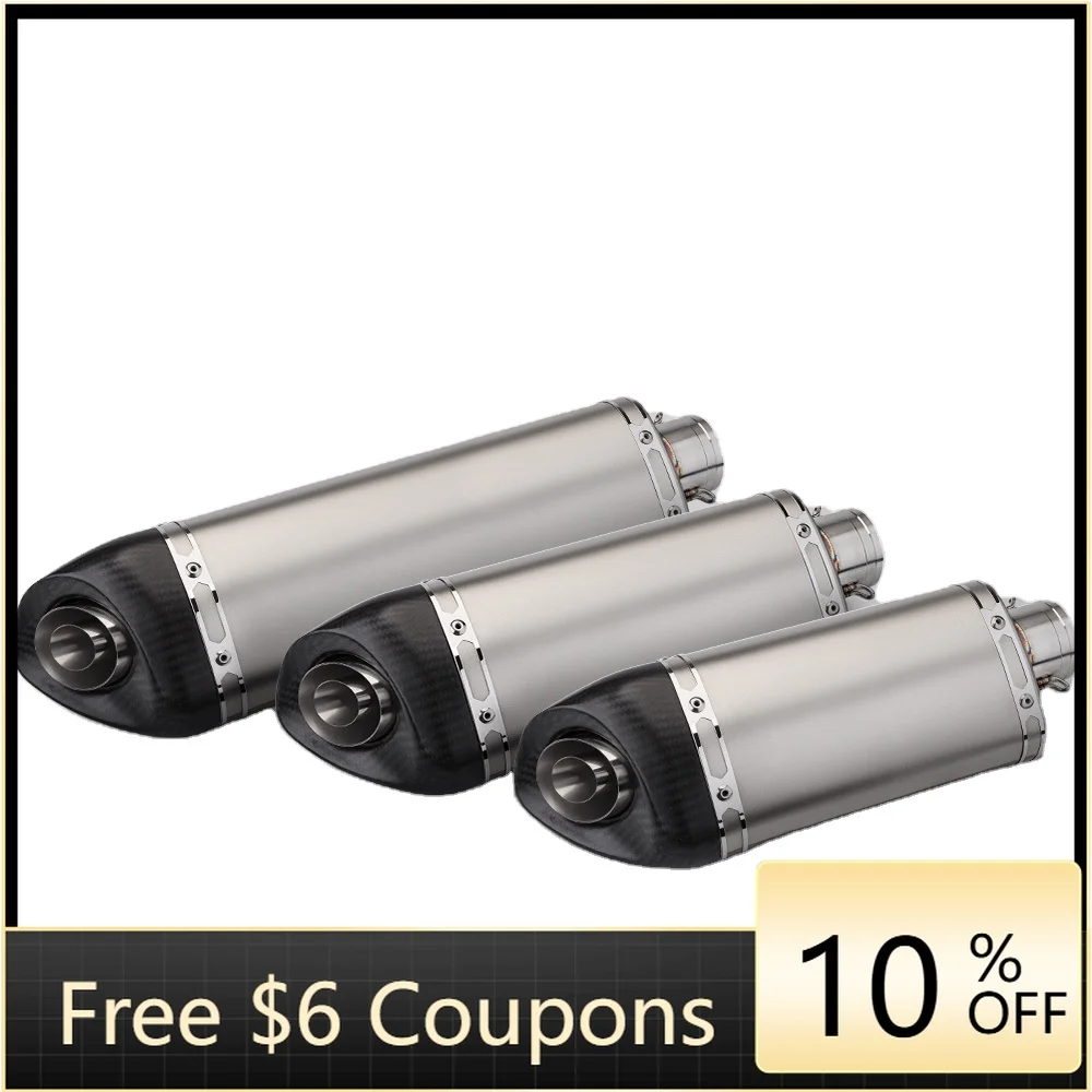 STLF 36-51mm High Quality Universal Muffler Motorcycle Muffler Exhaust Pipe Modified Universal Motorcycle Exhaust AK M20
STLF 36-51mm High Quality Universal Muffler Motorcycle Muffler Exhaust Pipe Modified Universal Motorcycle Exhaust AK M20