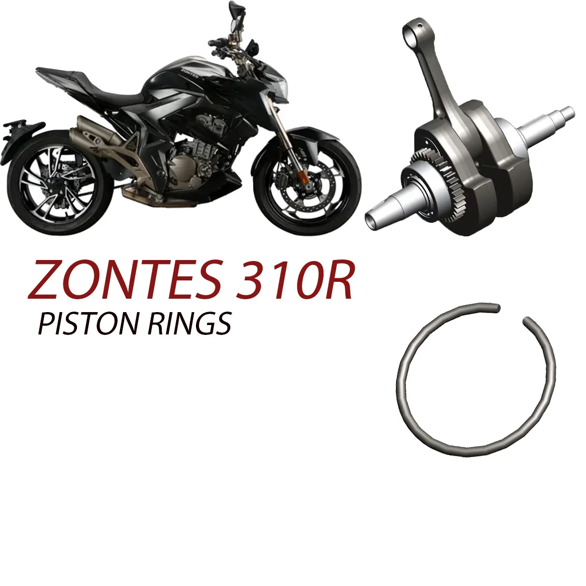 Zontes 310r Piston Rings And Crankshaft Bearings
Zontes 310r Piston Rings And Crankshaft Bearings