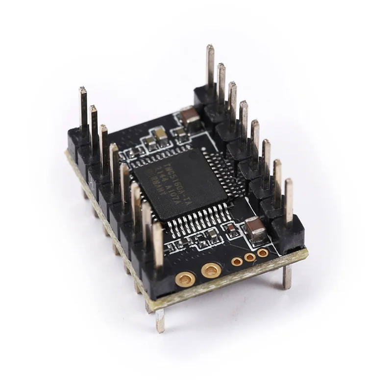 #840R 12V/24V Max 4.4A TMC5160 Stepper Motor Driver StepStick SPI Silent (Black & Blue)
#840R 12V/24V Max 4.4A TMC5160 Stepper Motor Driver StepStick SPI Silent (Black & Blue)