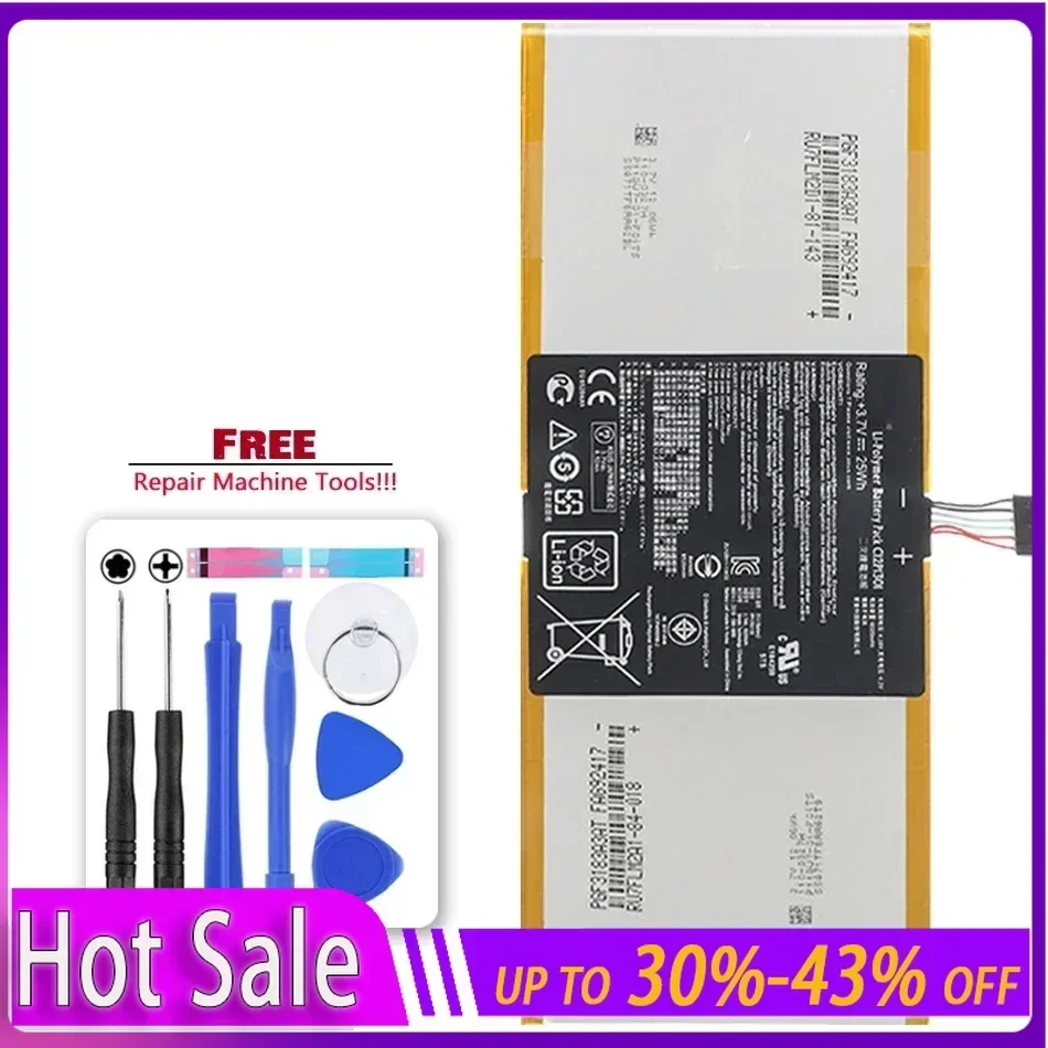 Аккумулятор C12P1301 для ноутбука ASUS MEMO PAD K00A (ME302C) TF303 TF303K TF303CL K014 K01B 1B014A 1D020A 1D021A 3,7 В 25 Втч
Аккумулятор C12P1301 для ноутбука ASUS MEMO PAD K00A (ME302C) TF303 TF303K TF303CL K014 K01B 1B014A 1D020A 1D021A 3,7 В 25 Втч