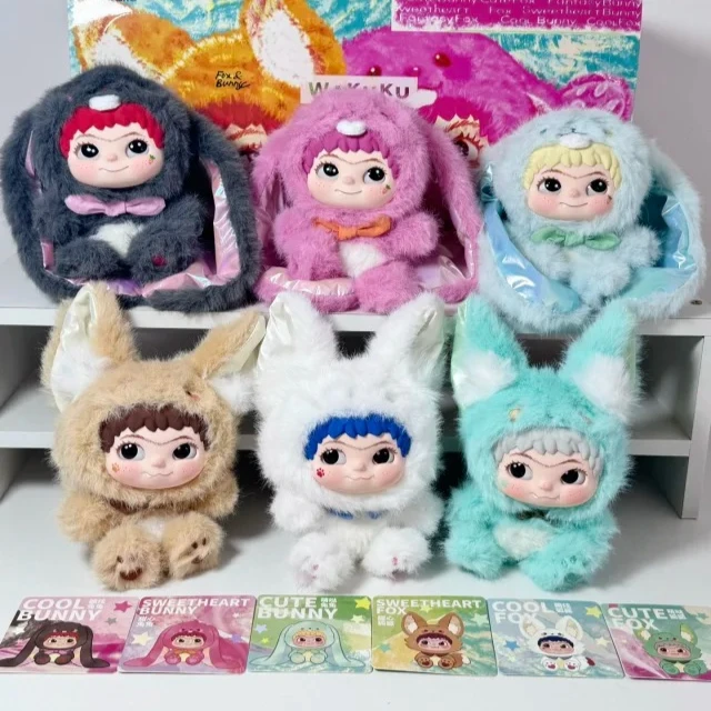 Wakuku Fox & Bunny Trickor Treat Blind Box Cute Wakuku Action Figure Mystery Box Fox Bunny Anime Doll Suprise Bag Keychain Toys
Wakuku Fox & Bunny Trickor Treat Blind Box Cute Wakuku Action Figure Mystery Box Fox Bunny Anime Doll Suprise Bag Keychain Toys