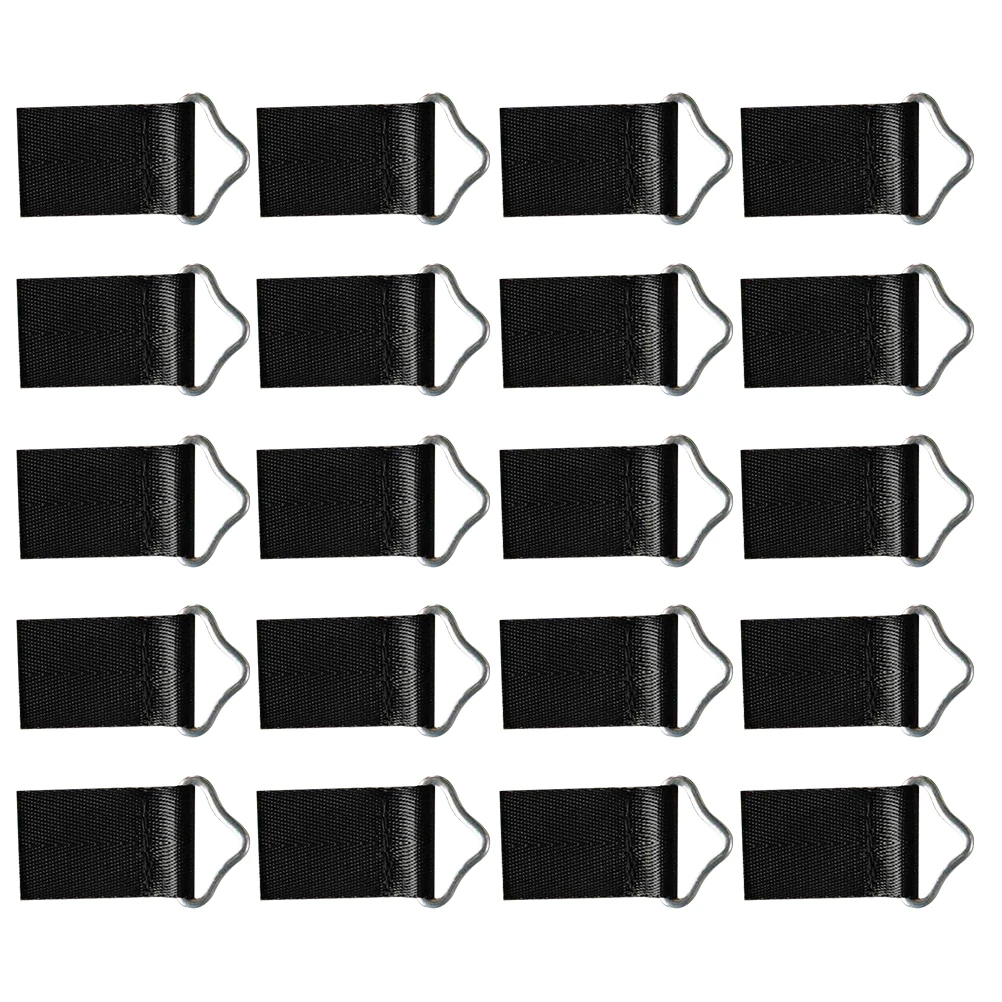 20pcs Trampoline Triangle Rings Jumping Bed Metal Steel Nylon Kids Bungee Hooks Tighten Durable
20pcs Trampoline Triangle Rings Jumping Bed Metal Steel Nylon Kids Bungee Hooks Tighten Durable