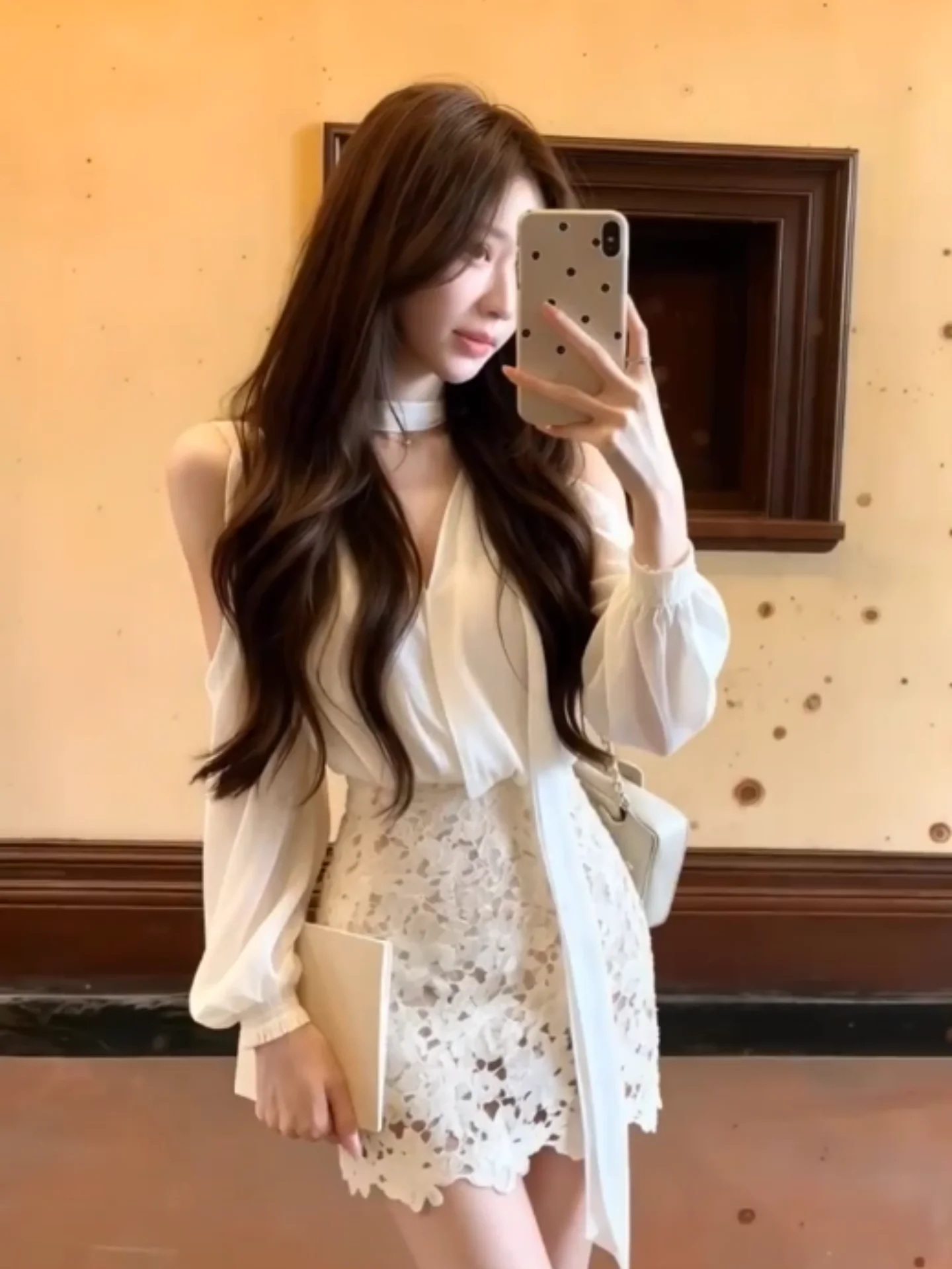 Elegant V-Neck Long Sleeve Chiffon Shirt High Waist Bodycon Skirt Set Women's Summer Fashion Outfit Breathable Polyester Fabric
Elegant V-Neck Long Sleeve Chiffon Shirt High Waist Bodycon Skirt Set Women's Summer Fashion Outfit Breathable Polyester Fabric