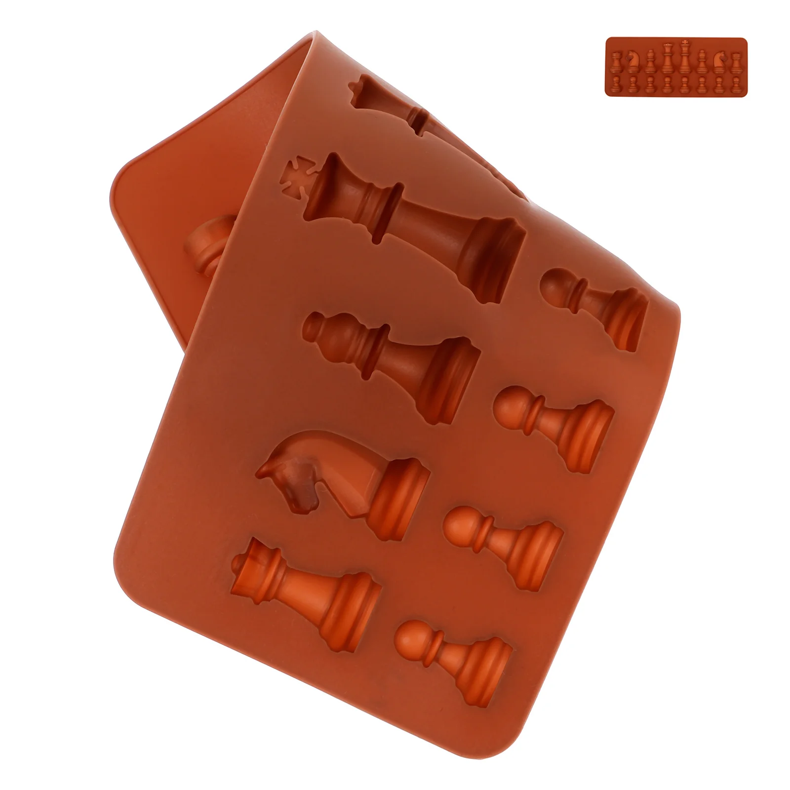 16 Lattices Silicone Ice Cube Mold Chess Shape Cake Mold for Cake Jelly Candy Chocolate DIY Bakware Decorate
16 Lattices Silicone Ice Cube Mold Chess Shape Cake Mold for Cake Jelly Candy Chocolate DIY Bakware Decorate