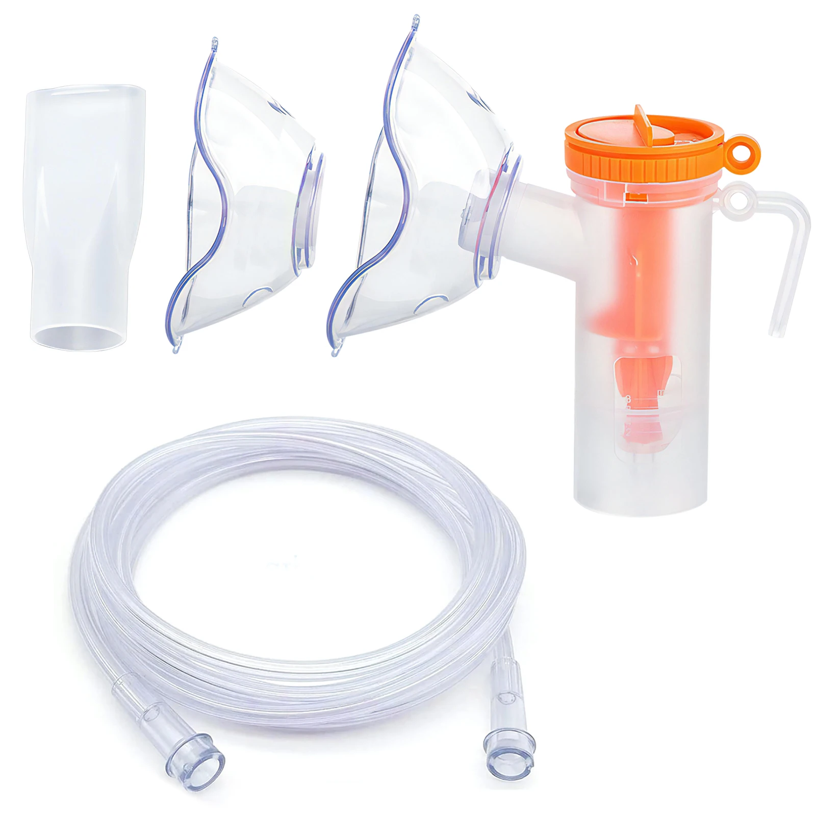 Inhaler Set Soft Tube Inhaler Catheter Nebulizer Cup Adult Kid Mask Filters Family Medical Air Compressor Nebulizer Accessories
Inhaler Set Soft Tube Inhaler Catheter Nebulizer Cup Adult Kid Mask Filters Family Medical Air Compressor Nebulizer Accessories