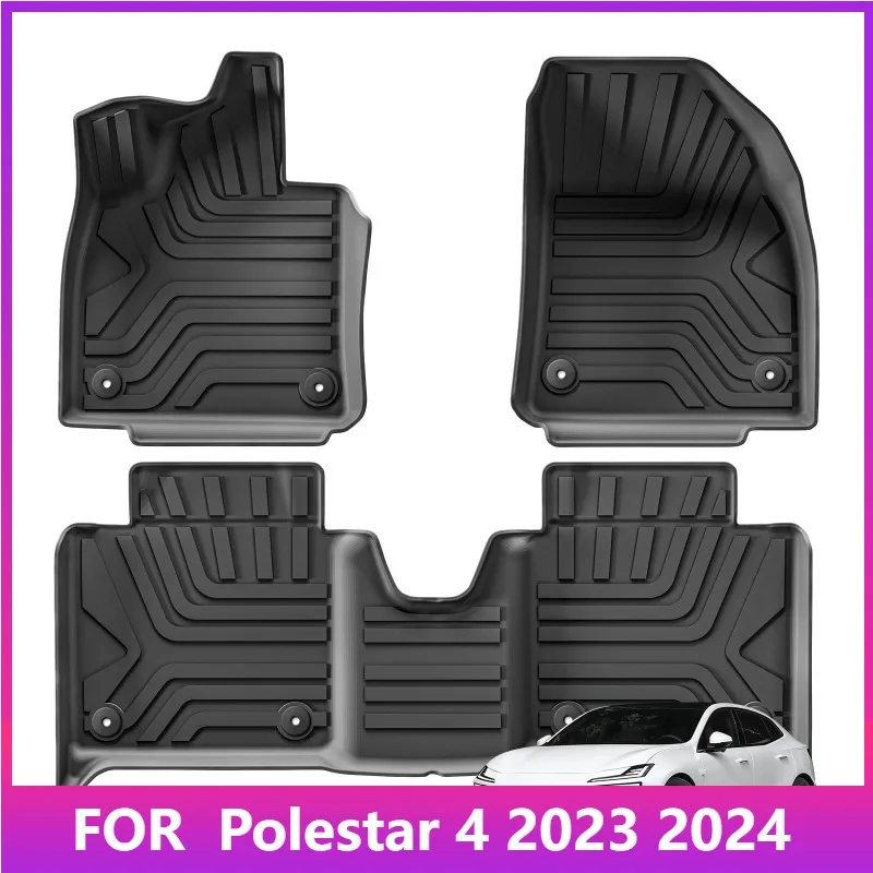 Floor Mats For Polestar 4 2023 2024 Car Floor Mats Cargo Liner Trunk Pad TPE 3D Foot Mat Waterproof All Weather BLACK
Floor Mats For Polestar 4 2023 2024 Car Floor Mats Cargo Liner Trunk Pad TPE 3D Foot Mat Waterproof All Weather BLACK