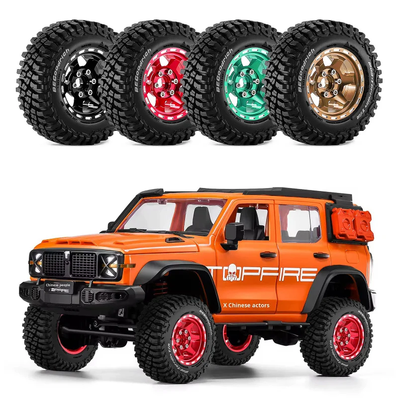 1.9" 88mm Metal Beadlock Wheel Rim Rubber Tire 4PCS, RED SPIDER for 1/10 RC Crawler SCX10 Wraith RR10 Capra Traxxas
1.9" 88mm Metal Beadlock Wheel Rim Rubber Tire 4PCS, RED SPIDER for 1/10 RC Crawler SCX10 Wraith RR10 Capra Traxxas