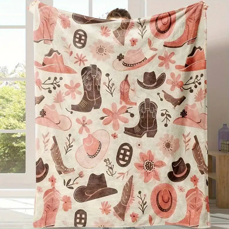 Розовое покрывало в стиле вестерн, мягкое уютное фланелевое одеяло для дивана, кровати, подарок для любителей кантри и цветочных мотивов
Розовое покрывало в стиле вестерн, мягкое уютное фланелевое одеяло для дивана, кровати, подарок для любителей кантри и цветочных мотивов