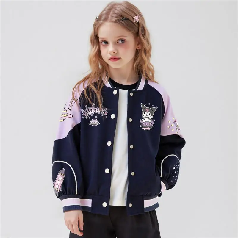 Sanrio Hello Kitty Baseball Style Jacket Outerwear Cotton Blend For Girls And Children Autumn Fall New 2025 Collection Fashion
Sanrio Hello Kitty Baseball Style Jacket Outerwear Cotton Blend For Girls And Children Autumn Fall New 2025 Collection Fashion