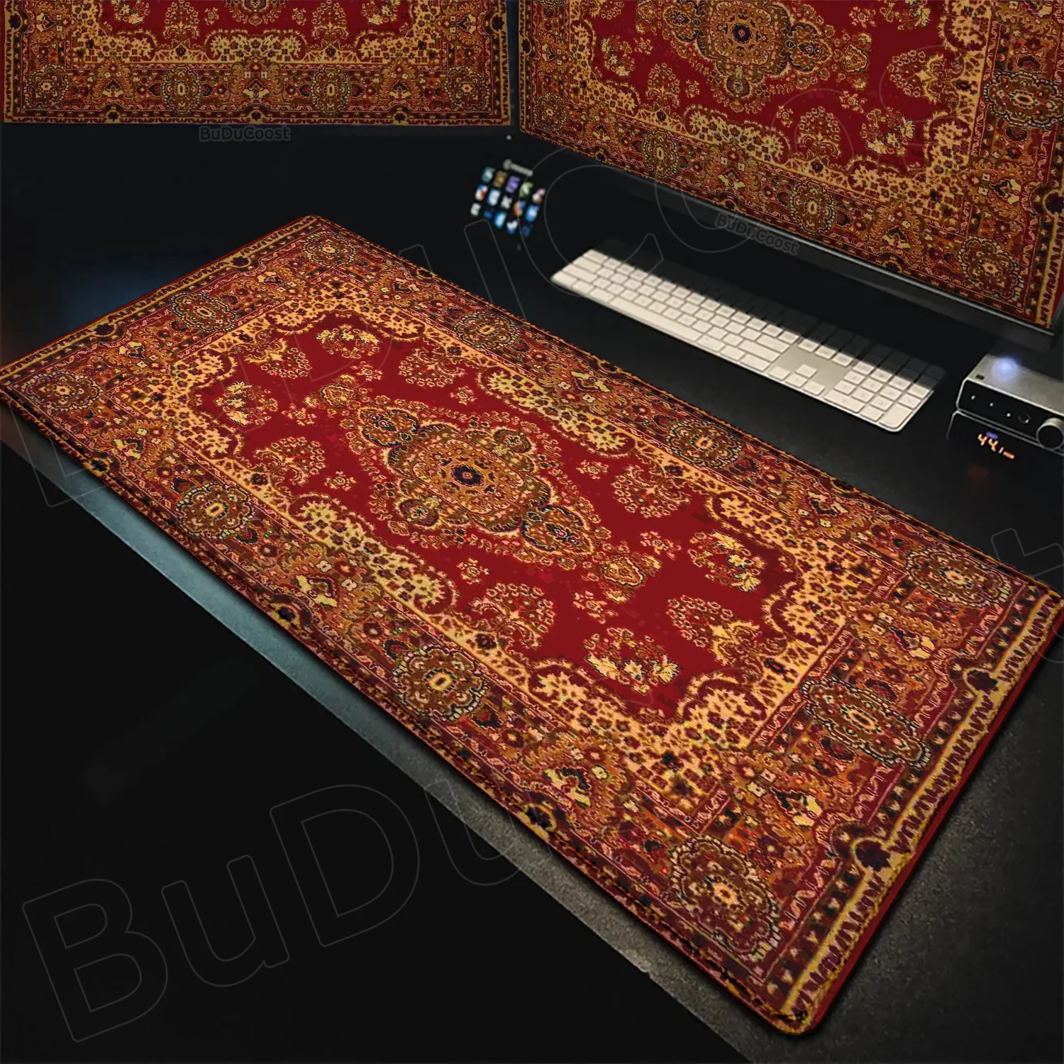 Large Persian Carpet Anti Slip Rubber Mouse Pad Retro Style Gaming Keyboard Accessory Mouse Pad Notepad Computer Desk Mouse Pads
Large Persian Carpet Anti Slip Rubber Mouse Pad Retro Style Gaming Keyboard Accessory Mouse Pad Notepad Computer Desk Mouse Pads