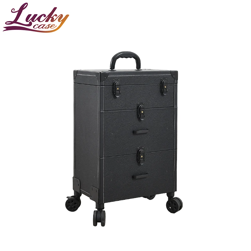 Custom Portable Nail Trolley Case Big Trolley Salon Rolling Travel Case Cart On Wheels With Lock
Custom Portable Nail Trolley Case Big Trolley Salon Rolling Travel Case Cart On Wheels With Lock