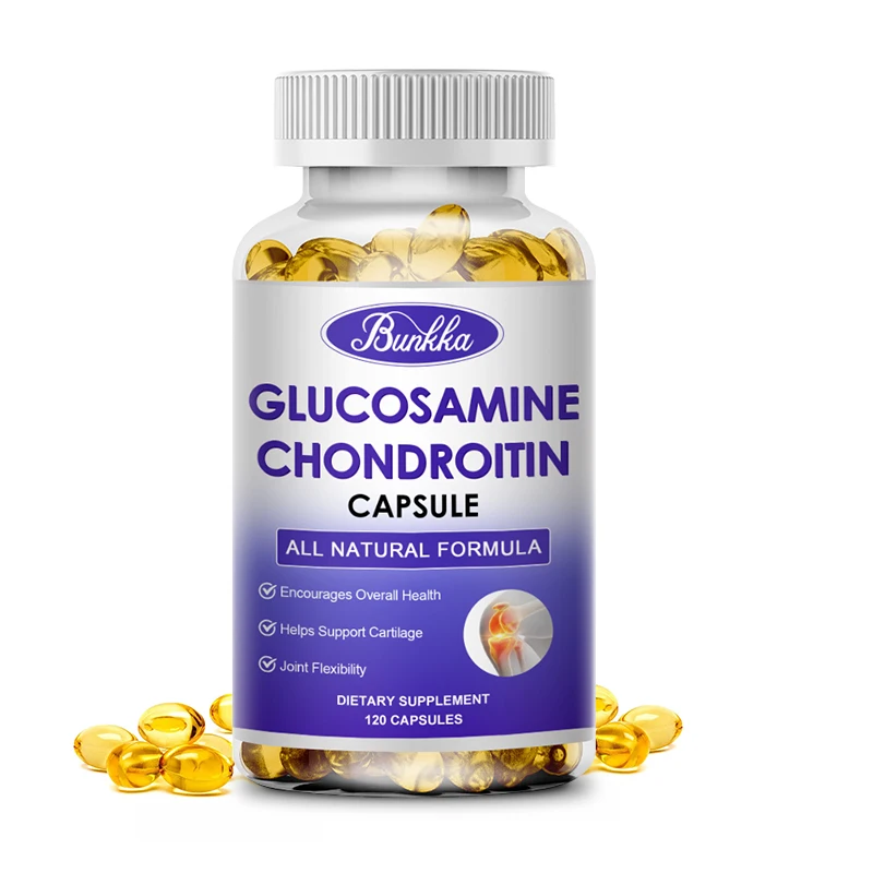 BUNKKA Glucosamine Chondroitin Capsule with MSM Vitamin C Nutrition Supplement Bone Knee Back Health Joints Mobility&Flexibility
BUNKKA Glucosamine Chondroitin Capsule with MSM Vitamin C Nutrition Supplement Bone Knee Back Health Joints Mobility&Flexibility
