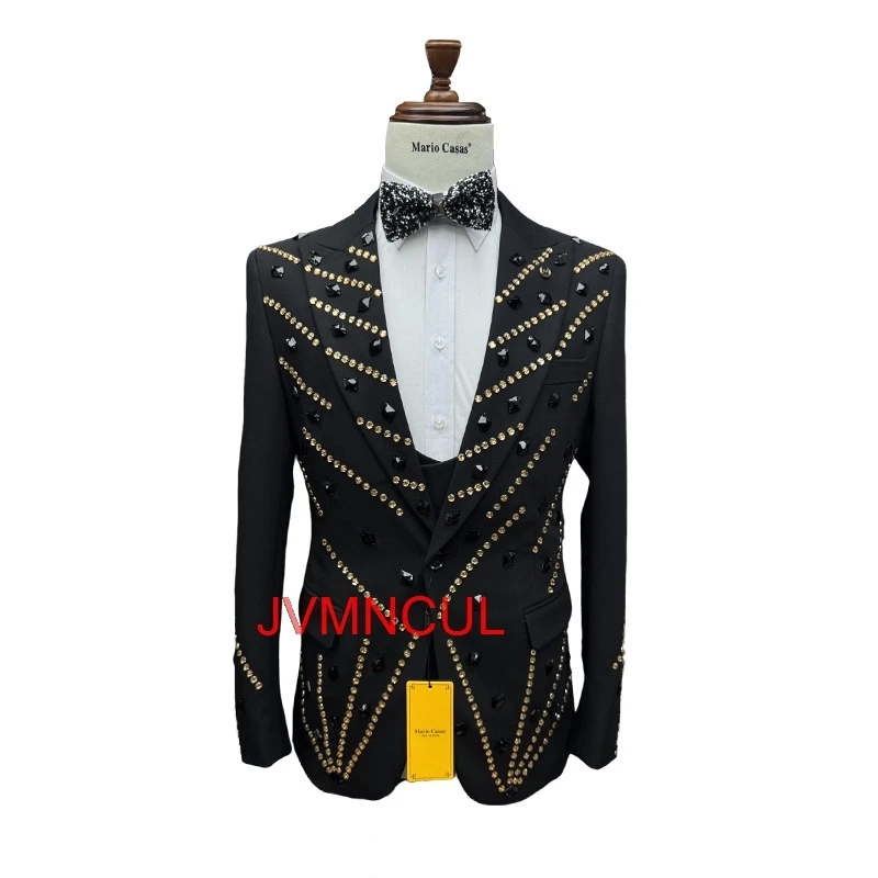 2026 Men's Handmade 3 Piece Suit Slim Fit Wedding Groom Business Formal Tuxedo Blazer Vest Pants Set for Banquet Party Reception
2026 Men's Handmade 3 Piece Suit Slim Fit Wedding Groom Business Formal Tuxedo Blazer Vest Pants Set for Banquet Party Reception
