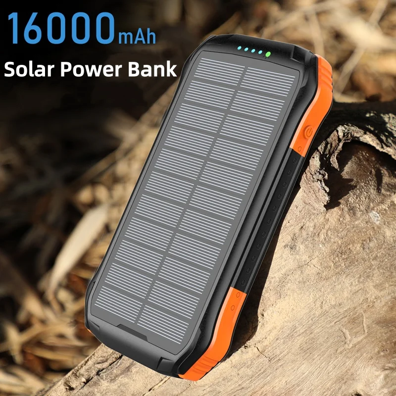 Solar Wireless Power Bank 16000mAh Dual USB for iPhone 16 Xiaomi Samsung Huawei Powerbank Portable Induction Charger Poverbank
Solar Wireless Power Bank 16000mAh Dual USB for iPhone 16 Xiaomi Samsung Huawei Powerbank Portable Induction Charger Poverbank