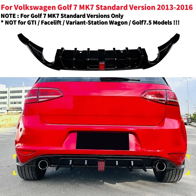 Car Rear Bumper Splitter Diffuser Lip Spoiler for Volkswagen Golf 7 MK7 Standard Version 2013-2016
Car Rear Bumper Splitter Diffuser Lip Spoiler for Volkswagen Golf 7 MK7 Standard Version 2013-2016