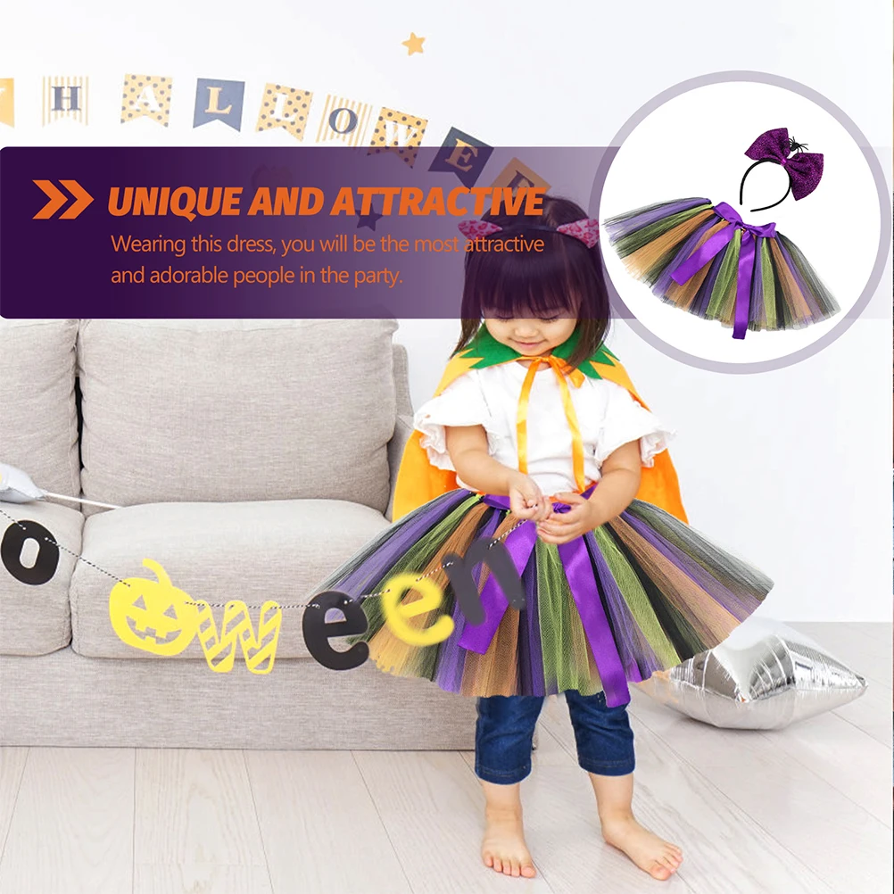 Halloween Tutu Skirt Dress for Girls Ages 10 12 Toddler Spider Mesh Headb Kids Rainbow Costume Prop Party Accessories
Halloween Tutu Skirt Dress for Girls Ages 10 12 Toddler Spider Mesh Headb Kids Rainbow Costume Prop Party Accessories