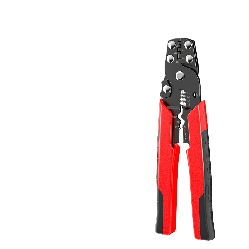Multifunctional wire stripping pliers, wire cutting pliers, cold pressing terminal manual crimping pliers
Multifunctional wire stripping pliers, wire cutting pliers, cold pressing terminal manual crimping pliers