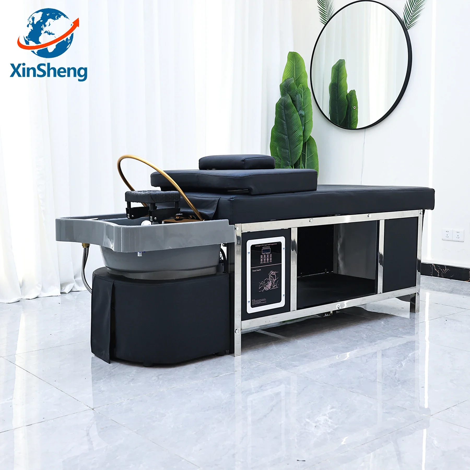 XinSheng Hair Wash & Fumigation Shampoo Bed Head SPA Salon Station Massage Table Massage Beds Barber Shop Commercial Furniture
XinSheng Hair Wash & Fumigation Shampoo Bed Head SPA Salon Station Massage Table Massage Beds Barber Shop Commercial Furniture