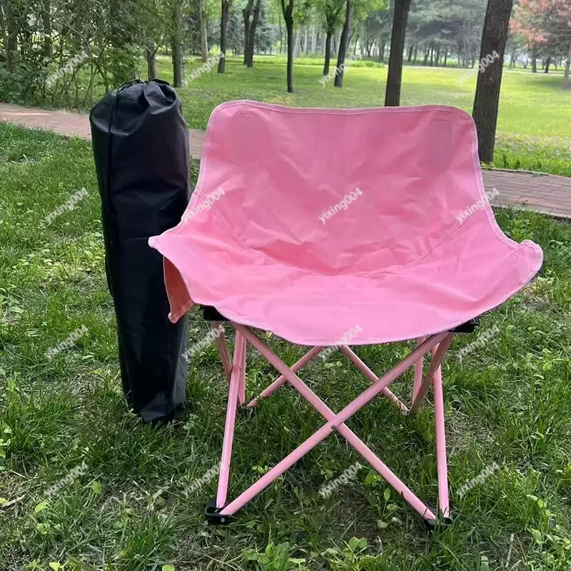 Outdoor Camping Chair Table Combo, Portable Pink Colorful Chair Folding Moon Chair Set
Outdoor Camping Chair Table Combo, Portable Pink Colorful Chair Folding Moon Chair Set