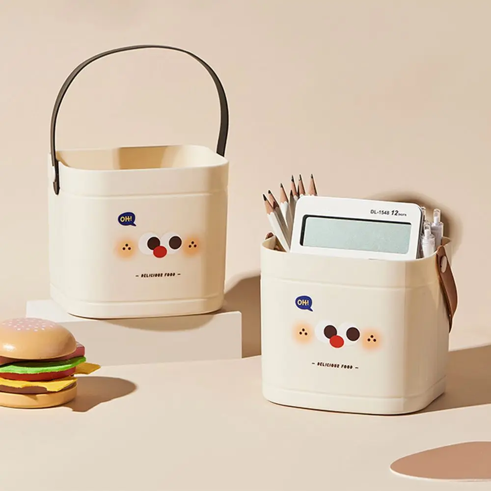 Portable Plastic Pen Holder Mini Cute Abrasion Small Paper Basket Multifunctional Large Capacity Desktop Organizer Dormitory
Portable Plastic Pen Holder Mini Cute Abrasion Small Paper Basket Multifunctional Large Capacity Desktop Organizer Dormitory