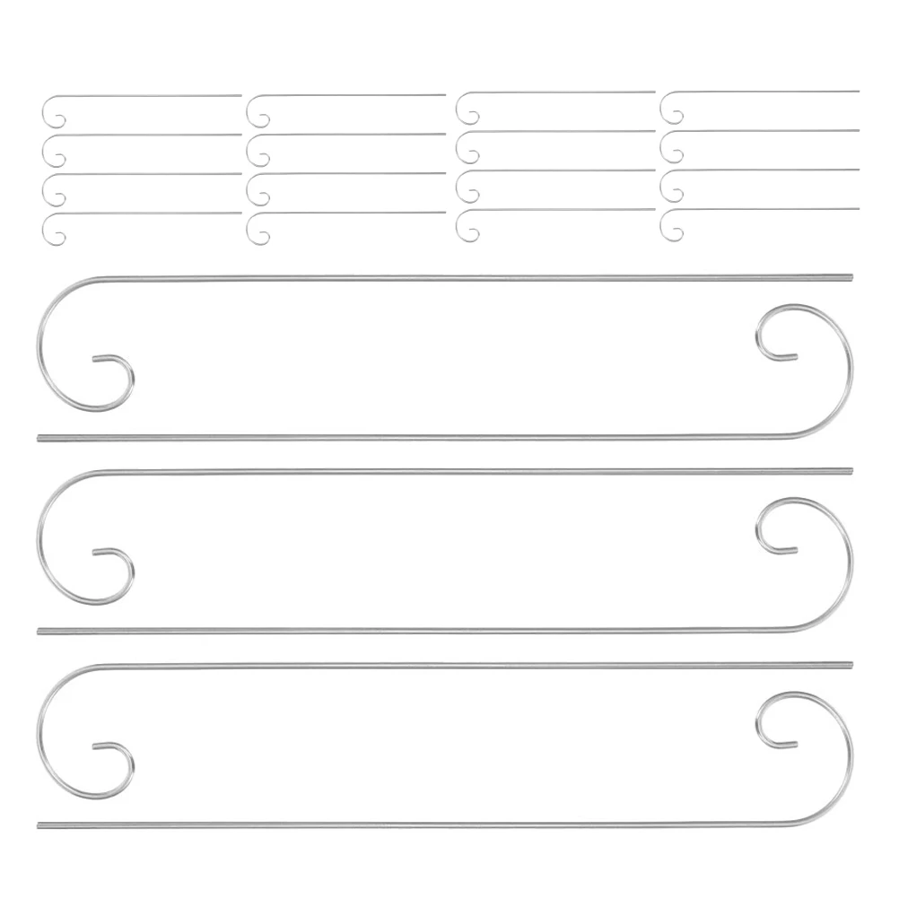 30Pcs Outdoor Shepherd Hooks Metal Garden Stakes Plant Label Holders Ground Insert Design for Hanging Lanterns Flower
30Pcs Outdoor Shepherd Hooks Metal Garden Stakes Plant Label Holders Ground Insert Design for Hanging Lanterns Flower