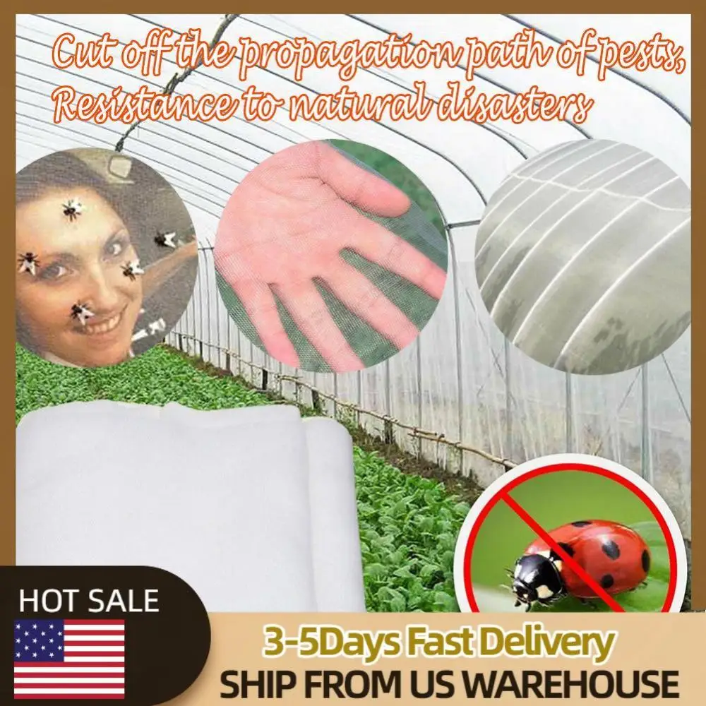 Практичная 60-мешковая сетка для теплицы против насекомых, многофункциональная утолщенная сетка для защиты сельского хозяйства
Практичная 60-мешковая сетка для теплицы против насекомых, многофункциональная утолщенная сетка для защиты сельского хозяйства