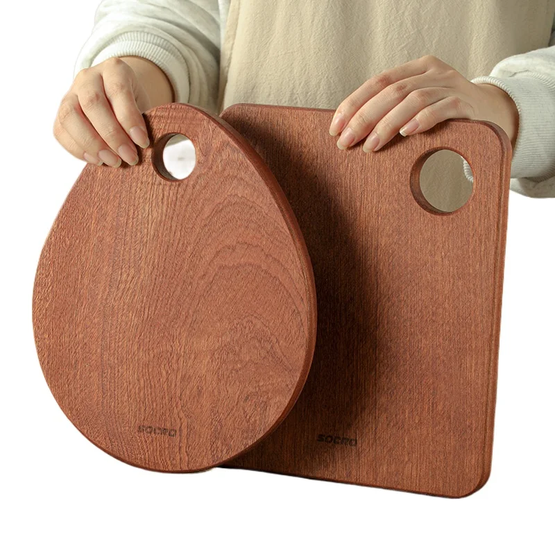 Ebony cutting board, antibacterial, solid wood, anti mold, household food, noodle cutting board
Ebony cutting board, antibacterial, solid wood, anti mold, household food, noodle cutting board