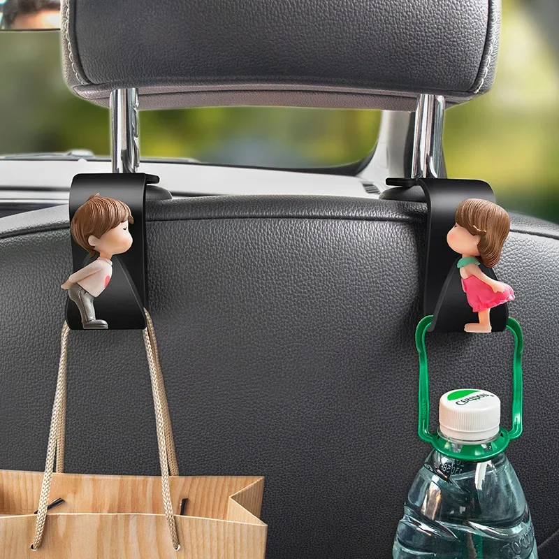 2Pcs Universal Car seat back hook Cute Cartoon Seat hook Auto Storage Rear seat hook Interior Hanger Holder Accessories
2Pcs Universal Car seat back hook Cute Cartoon Seat hook Auto Storage Rear seat hook Interior Hanger Holder Accessories