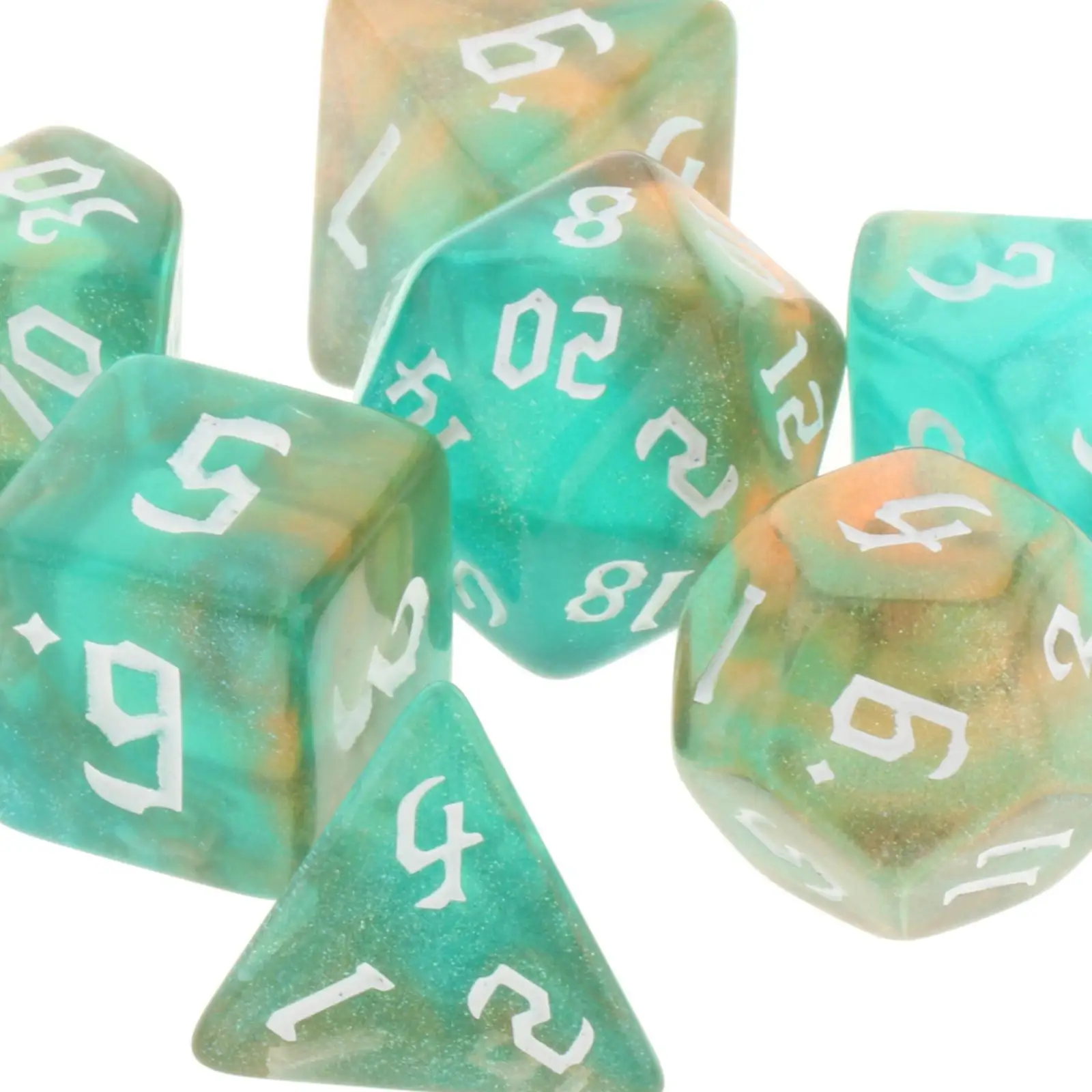 Набор из 5 комплектов из 7 многогранных игральных костей (D8, D10, D12, D20) для ролевых игр, RPG и аксессуаров для занятий в классе
Набор из 5 комплектов из 7 многогранных игральных костей (D8, D10, D12, D20) для ролевых игр, RPG и аксессуаров для занятий в классе
