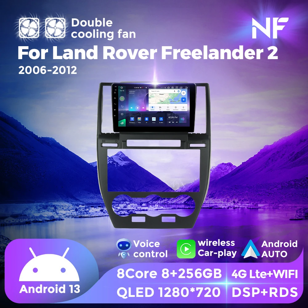 NF Android 13 QLED Car Radio For Land Rover Freelander 2 2006-2012 Autoradio Multimedia Player GPS For Carplay Android Auto
NF Android 13 QLED Car Radio For Land Rover Freelander 2 2006-2012 Autoradio Multimedia Player GPS For Carplay Android Auto