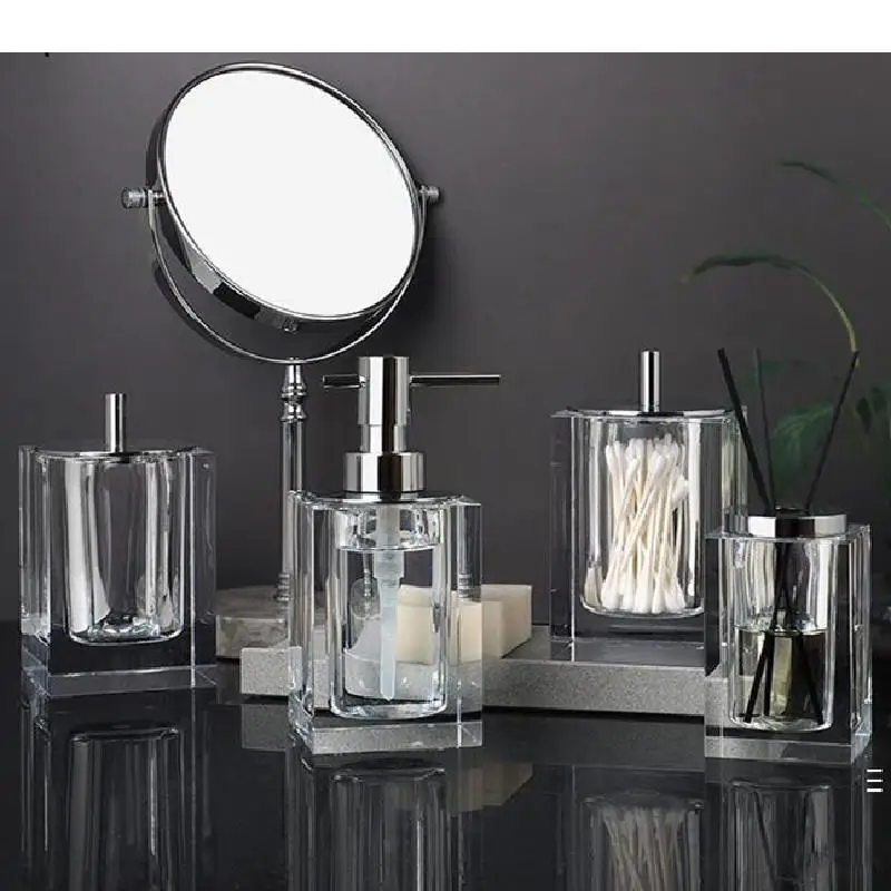 1pc Creativity Crystal Liquid Soap Dispenser Portable Travel Home Hotel Bathroom Accessories Bath Supplies Shampoo Lotion Bottle
1pc Creativity Crystal Liquid Soap Dispenser Portable Travel Home Hotel Bathroom Accessories Bath Supplies Shampoo Lotion Bottle