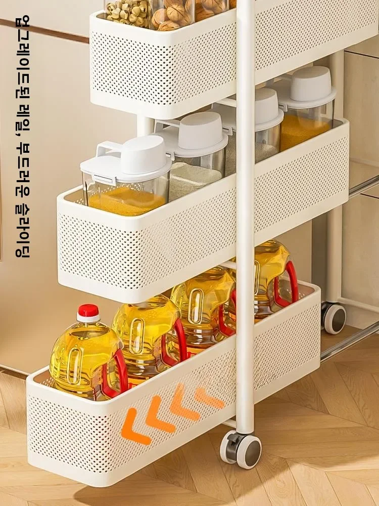 Stainl Steel Kitchen Elf Refrigerator Side Pull Out Cabinet Batoom Small Cart Ultra Narrow Storage Cabinet
Stainl Steel Kitchen Elf Refrigerator Side Pull Out Cabinet Batoom Small Cart Ultra Narrow Storage Cabinet