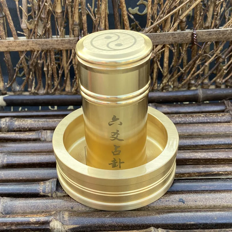 Pure Copper Divination Tube Zhouyi I-Ching Tool Feng Shui Supply Wholesale
Pure Copper Divination Tube Zhouyi I-Ching Tool Feng Shui Supply Wholesale