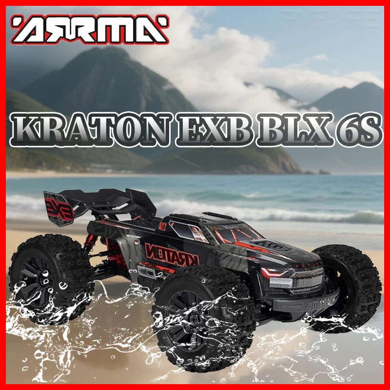 ARRMA - KRATON EXB BLX 6S Brushless ARA8708V6 1/8 RC Electric Monster Truck 4WD RTR, Ideal for Adult & Children, RC Cars
ARRMA - KRATON EXB BLX 6S Brushless ARA8708V6 1/8 RC Electric Monster Truck 4WD RTR, Ideal for Adult & Children, RC Cars