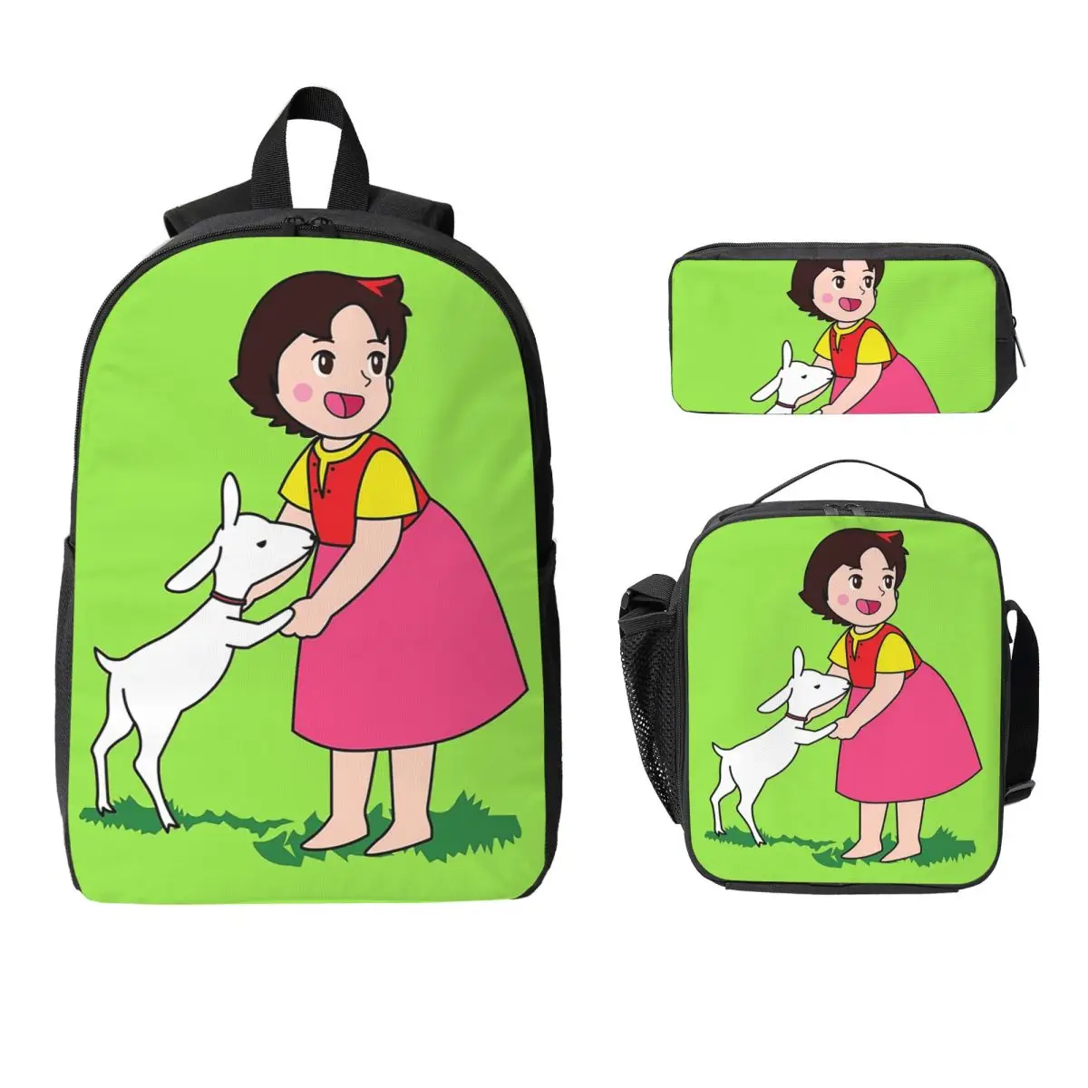 Heidi (6) Backpack Student Boys Girls BookBag School Bag Laptop Shoulder Bags 3ps Insulated Lunch Bag Pencil Case
Heidi (6) Backpack Student Boys Girls BookBag School Bag Laptop Shoulder Bags 3ps Insulated Lunch Bag Pencil Case