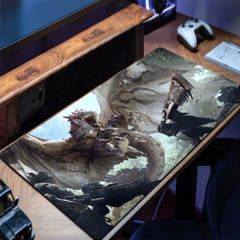 Gaming Mouse Pad Monster Hunter Wilds Gamer Computer Accessories Keyboard Table Mat Mousepad Company Laptop Desk mat PC Mousepad
Gaming Mouse Pad Monster Hunter Wilds Gamer Computer Accessories Keyboard Table Mat Mousepad Company Laptop Desk mat PC Mousepad