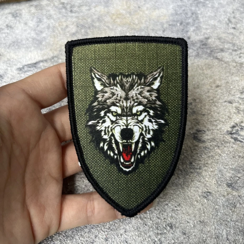 "Wolf" Animal Wolf Printed Hook Loop Backpack Sticker for Clothing Tactical Morale Badge Patches Military Army Armband
"Wolf" Animal Wolf Printed Hook Loop Backpack Sticker for Clothing Tactical Morale Badge Patches Military Army Armband