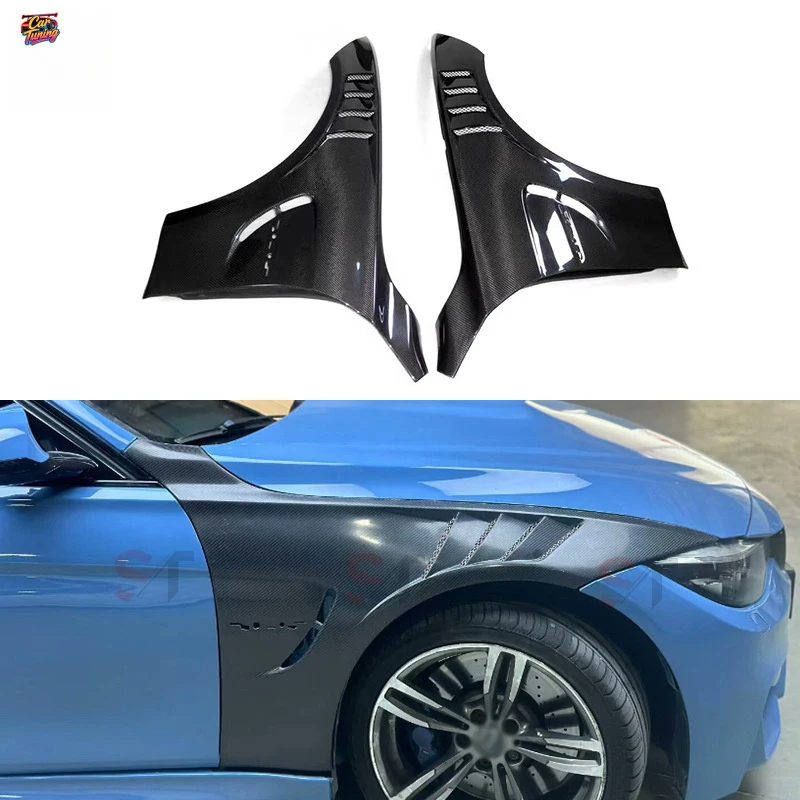 Suitable for BMW M3 F80 M4 F82 carbon fiber fenders
Suitable for BMW M3 F80 M4 F82 carbon fiber fenders