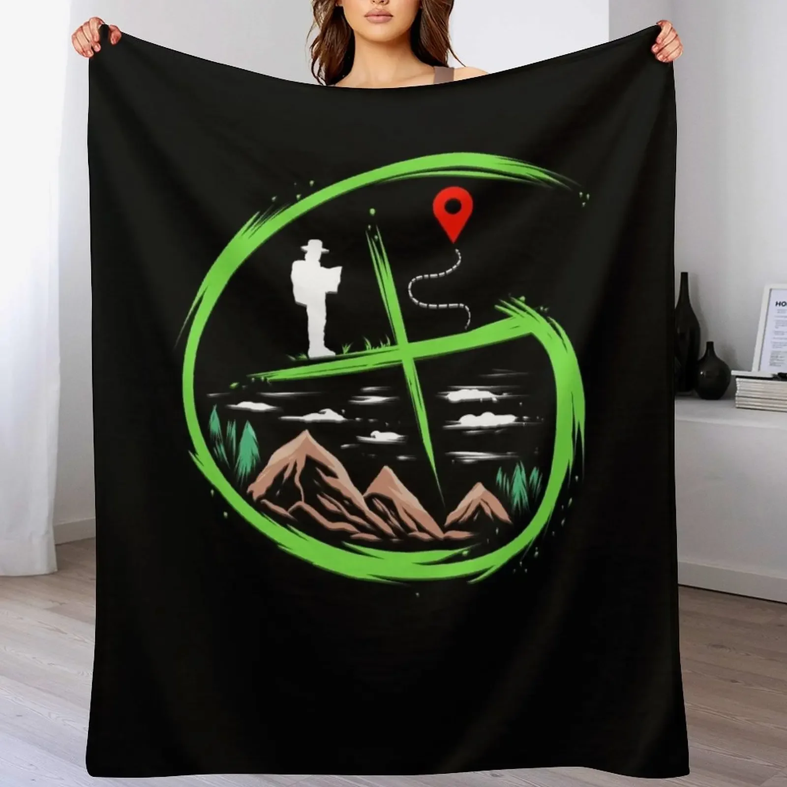 Geocacher Gps Treasure Hunter Expedition Hobby Throw Blanket Soft Breathable Blanket for Night Sleeping
Geocacher Gps Treasure Hunter Expedition Hobby Throw Blanket Soft Breathable Blanket for Night Sleeping