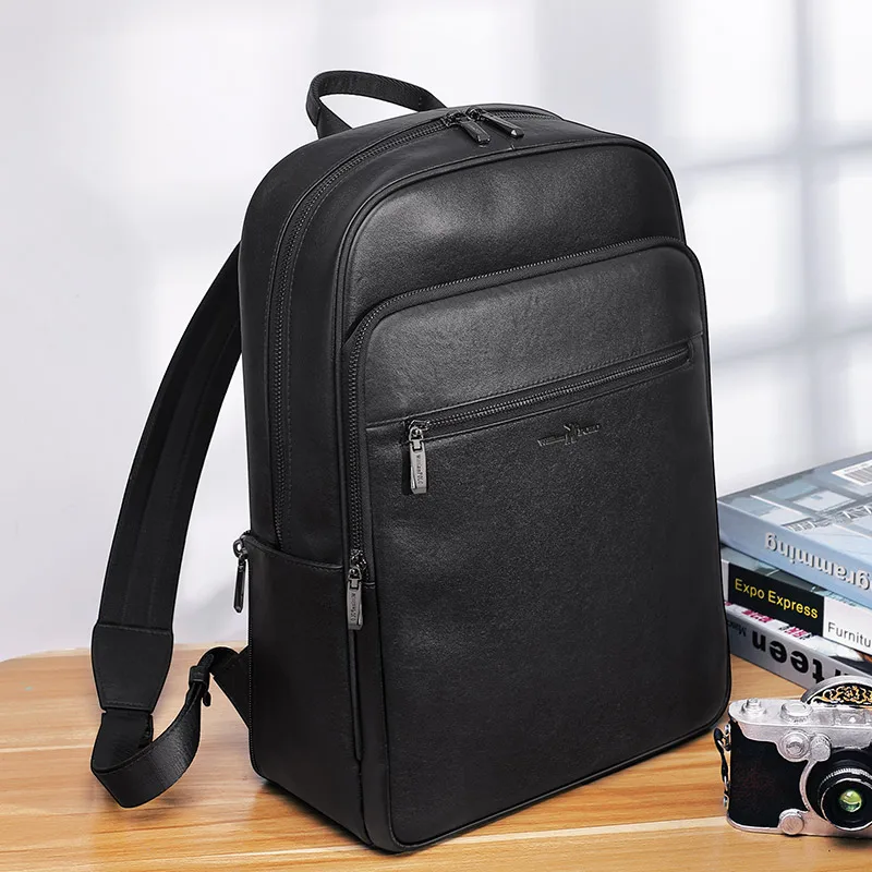 Men's vegetable tanned head layer cowhide Korean men's backpack leather leisure commuter computer bag
Men's vegetable tanned head layer cowhide Korean men's backpack leather leisure commuter computer bag
