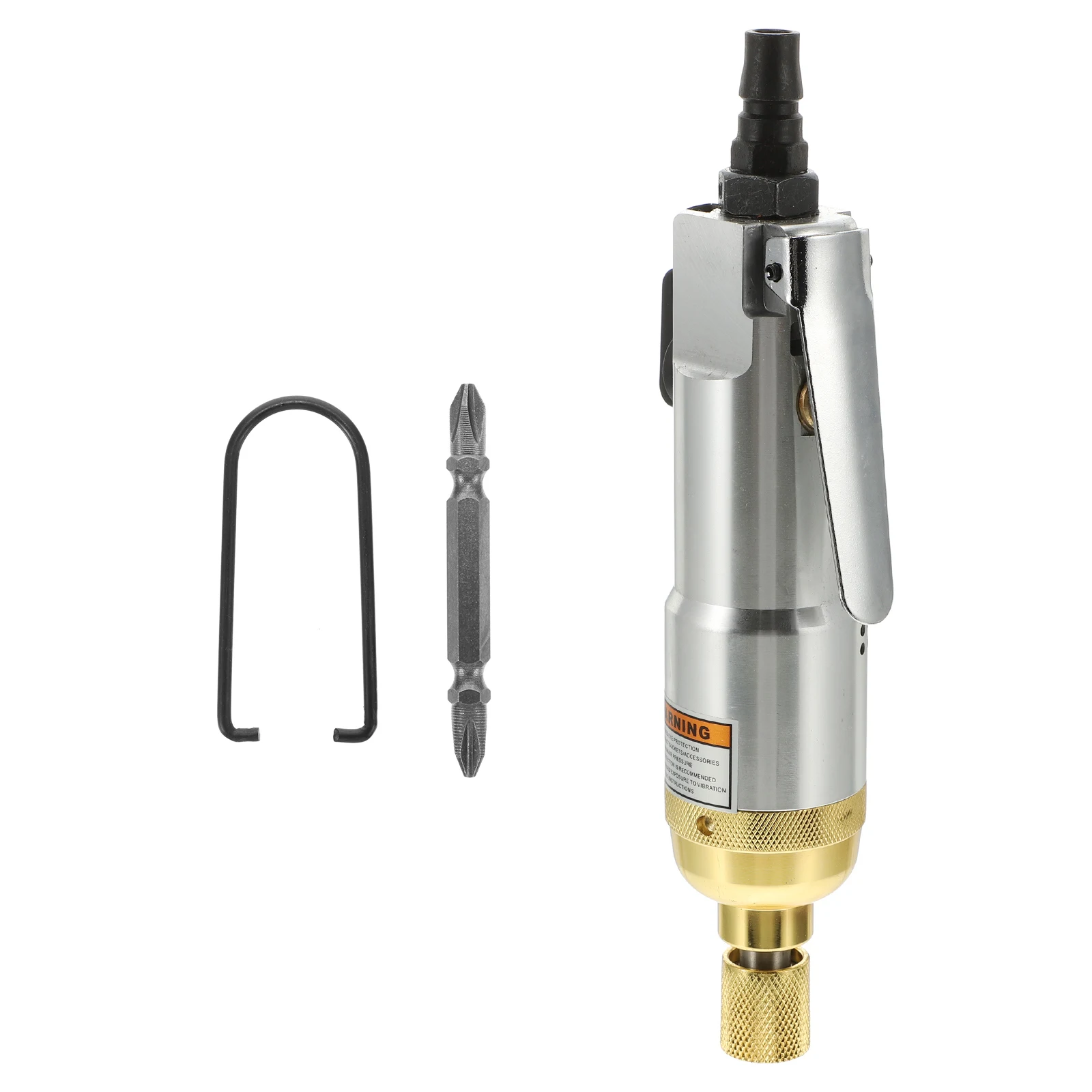 Pneumatic Screwdriver High Aluminum Alloy Air Powered Tool Reversible Double Hammer Structure Adjustable Torque
Pneumatic Screwdriver High Aluminum Alloy Air Powered Tool Reversible Double Hammer Structure Adjustable Torque
