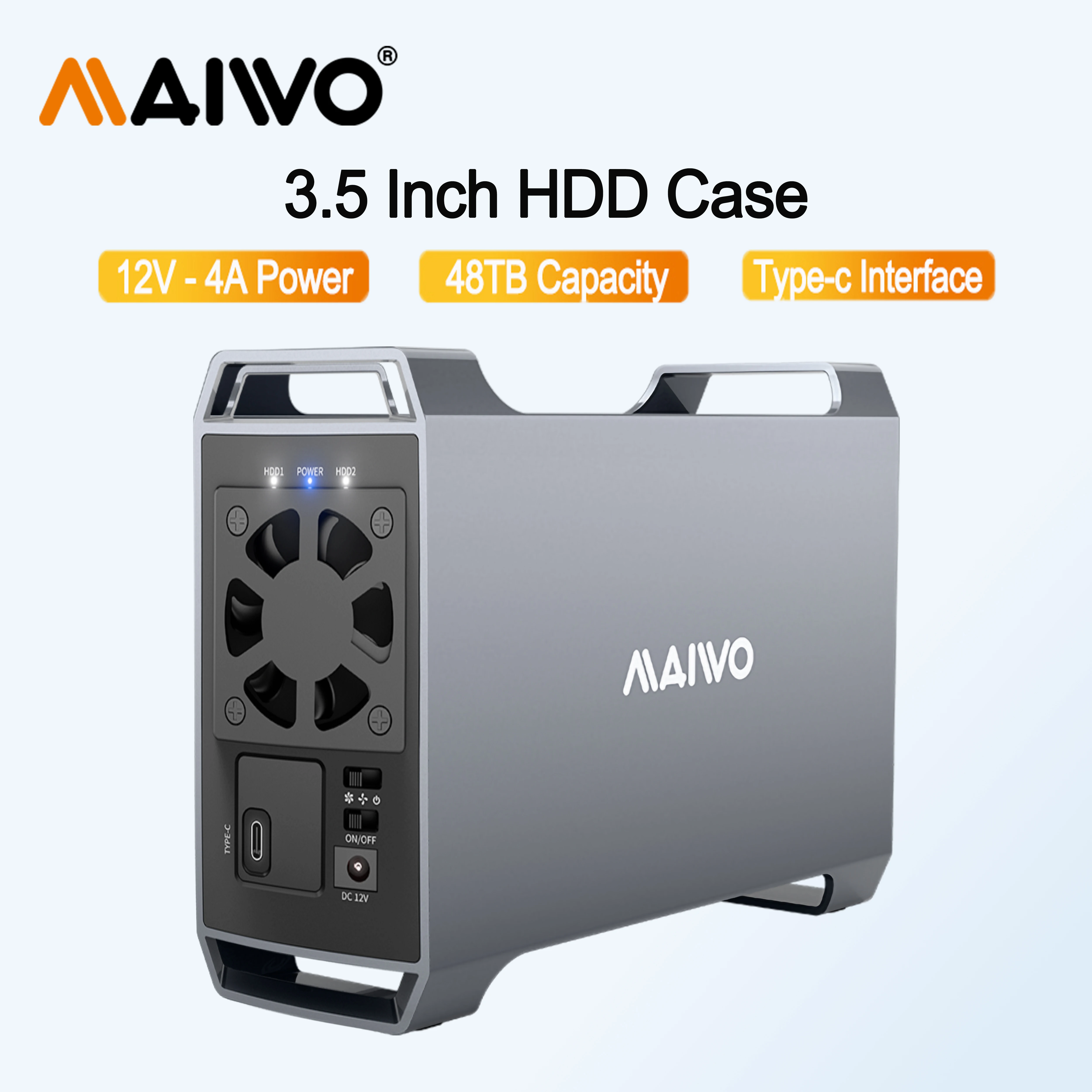 MAIWO 3,5-дюймовый корпус для жесткого диска, двухместный жесткий диск, док-станция SATA, корпус для жесткого диска, USB3.0 Type-C Gen2, адаптер, расширительный шкаф
MAIWO 3,5-дюймовый корпус для жесткого диска, двухместный жесткий диск, док-станция SATA, корпус для жесткого диска, USB3.0 Type-C Gen2, адаптер, расширительный шкаф