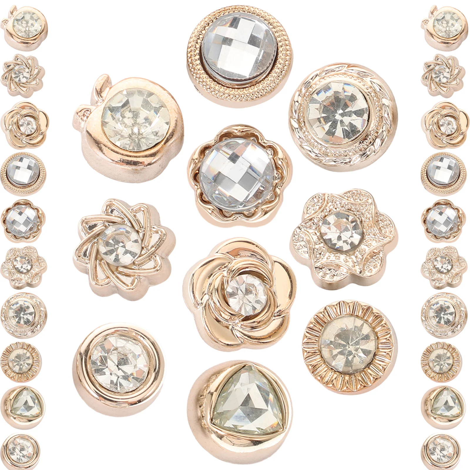 30 Pcs Cardigan Pin Buckle Clothes Breastpins Clothing Ornament Dress Shirt Girl Rhinestones Brooch Decorations Man Wedding
30 Pcs Cardigan Pin Buckle Clothes Breastpins Clothing Ornament Dress Shirt Girl Rhinestones Brooch Decorations Man Wedding