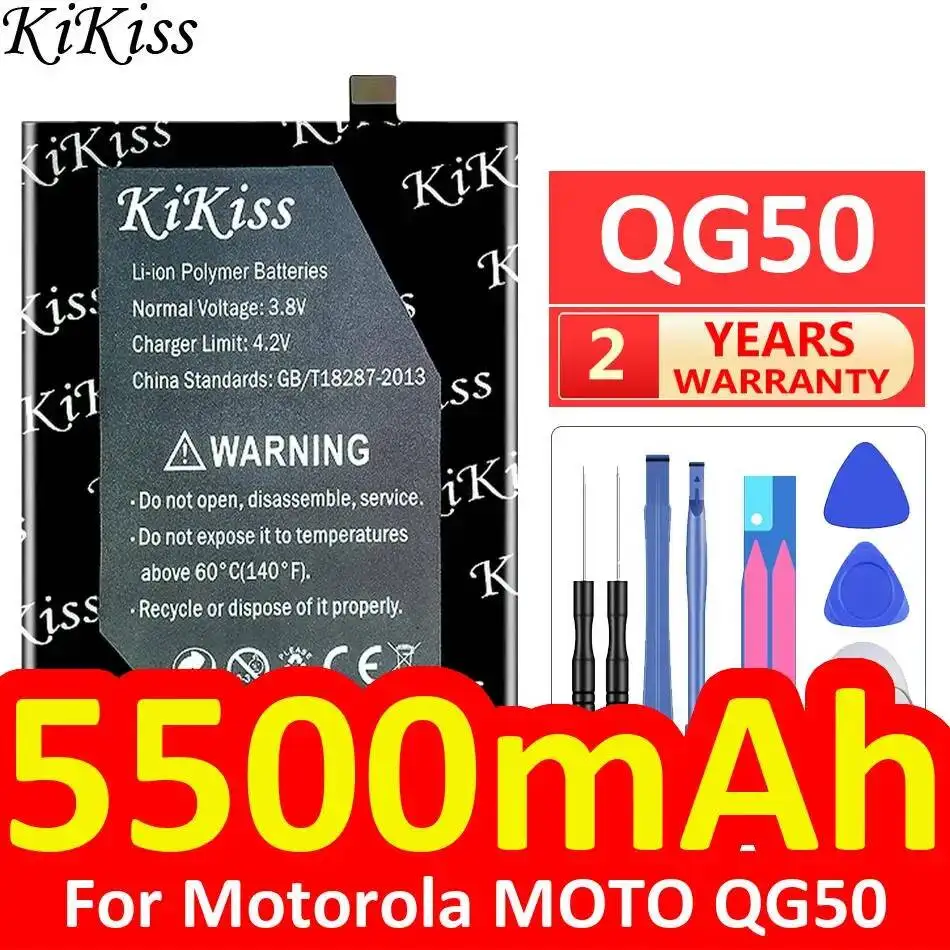 5500mAh Durable For Motorola Moto QG50 Long-Lasting Performance Mobile Phone Battery
5500mAh Durable For Motorola Moto QG50 Long-Lasting Performance Mobile Phone Battery