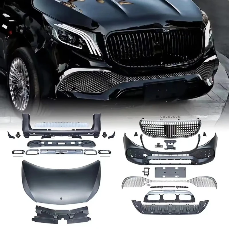 Stlf Car Accessories Body Kit Front Rear Bumper For Vito V260 V250 Upgrade Style Kits
Stlf Car Accessories Body Kit Front Rear Bumper For Vito V260 V250 Upgrade Style Kits