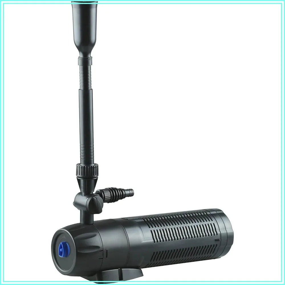 110V 265GPH Submersible Pond Filter Pump with UV Clarifier 13W
110V 265GPH Submersible Pond Filter Pump with UV Clarifier 13W