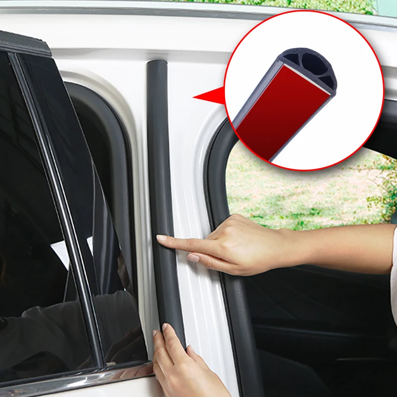 2pcs For B Pillar Central Protection Sealant DIY Car Door Seal Strip EPDM Rubber Sound Insulation Stickers External Accessories
2pcs For B Pillar Central Protection Sealant DIY Car Door Seal Strip EPDM Rubber Sound Insulation Stickers External Accessories