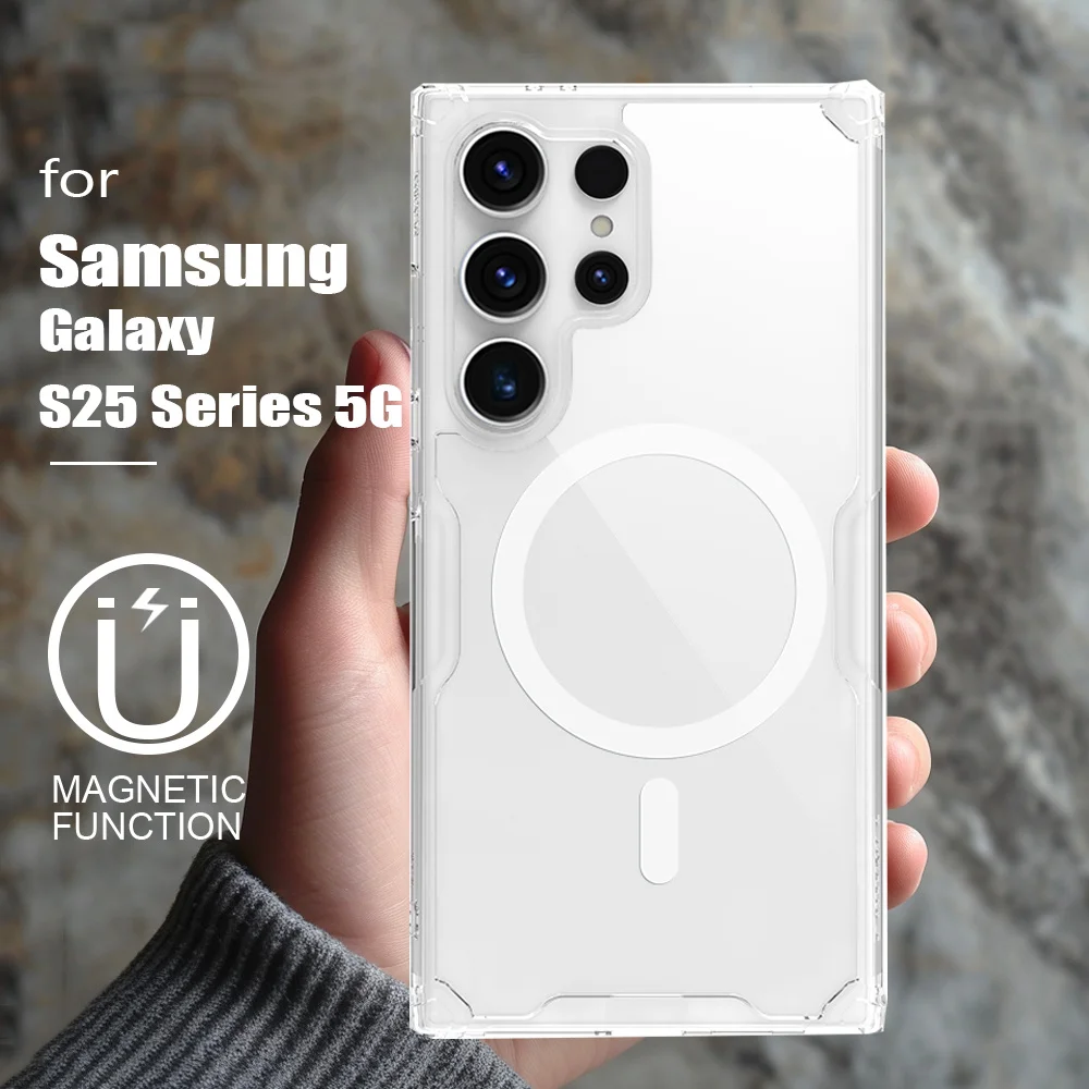 Для Samsung Galaxy S25 Ultra/S25 Plus 5G Чехол Nillkin TPU Магнитный силиконовый чехол MagSafe для Samsung S25 5G Чехол
Для Samsung Galaxy S25 Ultra/S25 Plus 5G Чехол Nillkin TPU Магнитный силиконовый чехол MagSafe для Samsung S25 5G Чехол