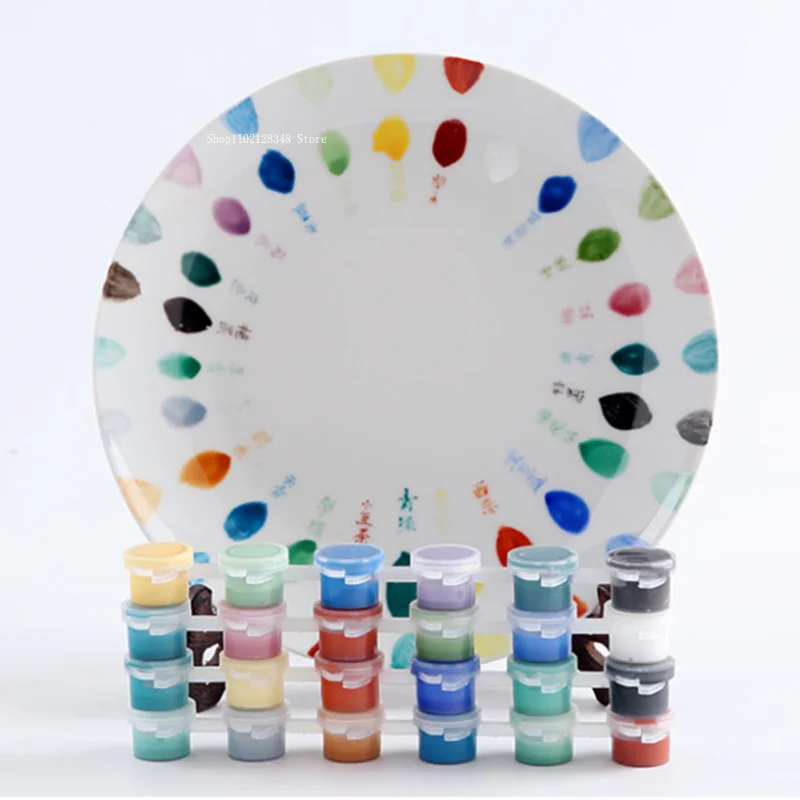 Керамическая глазурованная краска, 24 цвета, для самостоятельного изготовления, низкотемпературная, для запекания цветов, керамическая краска, жидкий материал нового цвета без шлифовки
Керамическая глазурованная краска, 24 цвета, для самостоятельного изготовления, низкотемпературная, для запекания цветов, керамическая краска, жидкий материал нового цвета без шлифовки